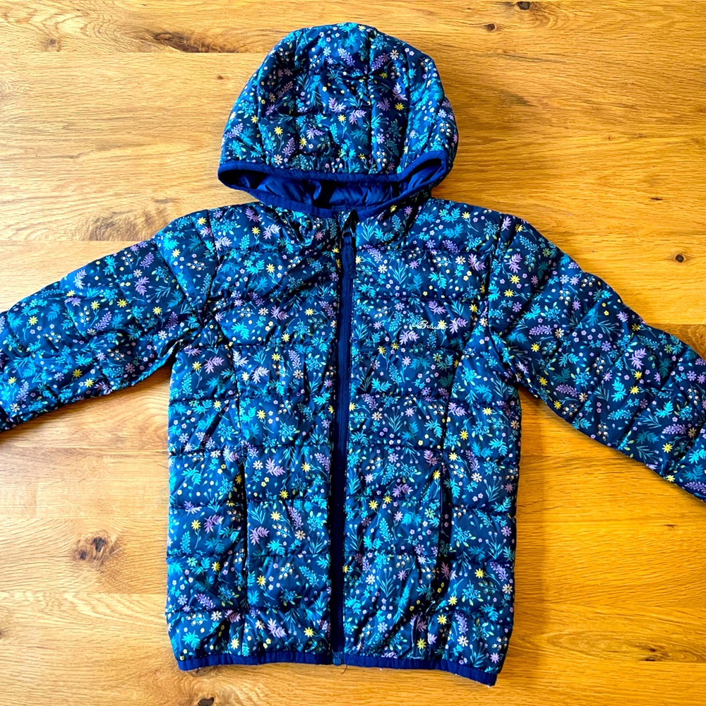 Eddie Bauer down puffer jacket